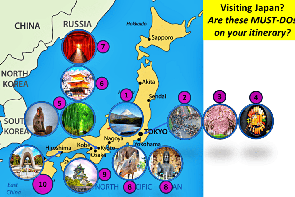 Top 10 Things to Do in Japan
